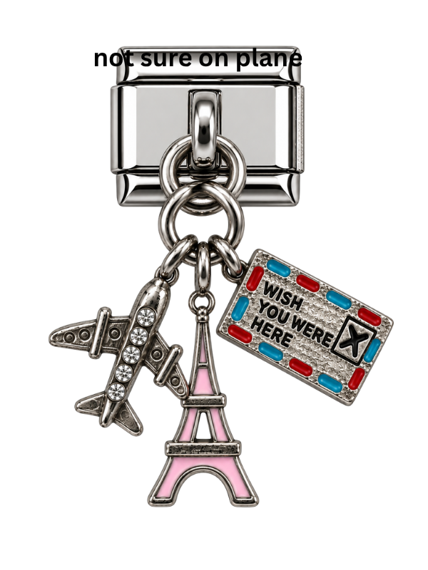 Paris Getaway Italian Bracelet Charm