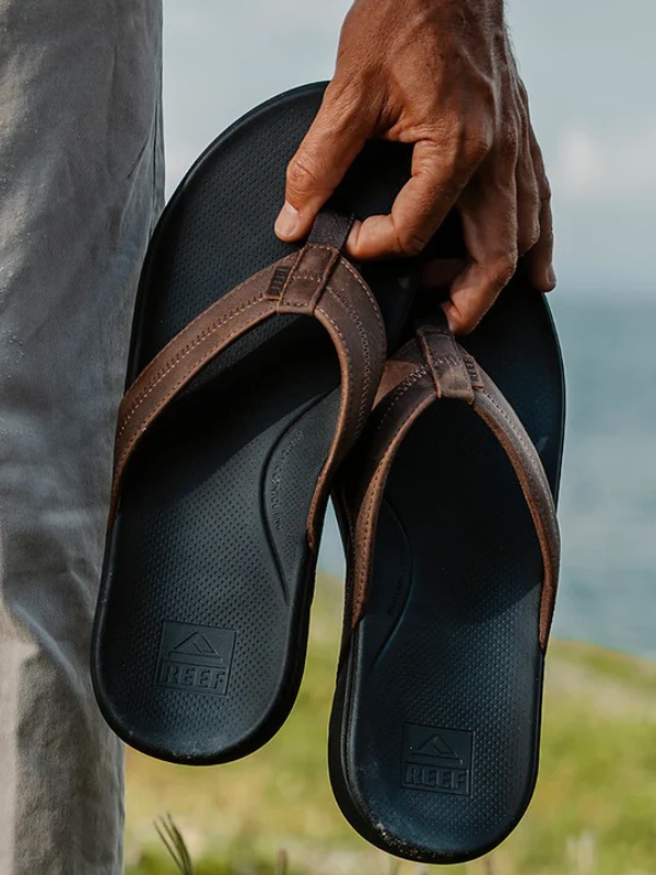 Reef Mens Cushion Phantom 2.0 Thongs blk