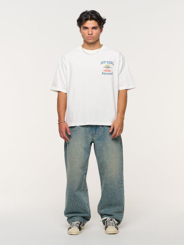 Rip Curl X Abrand Guys RC A5 Baggy Board Jeans