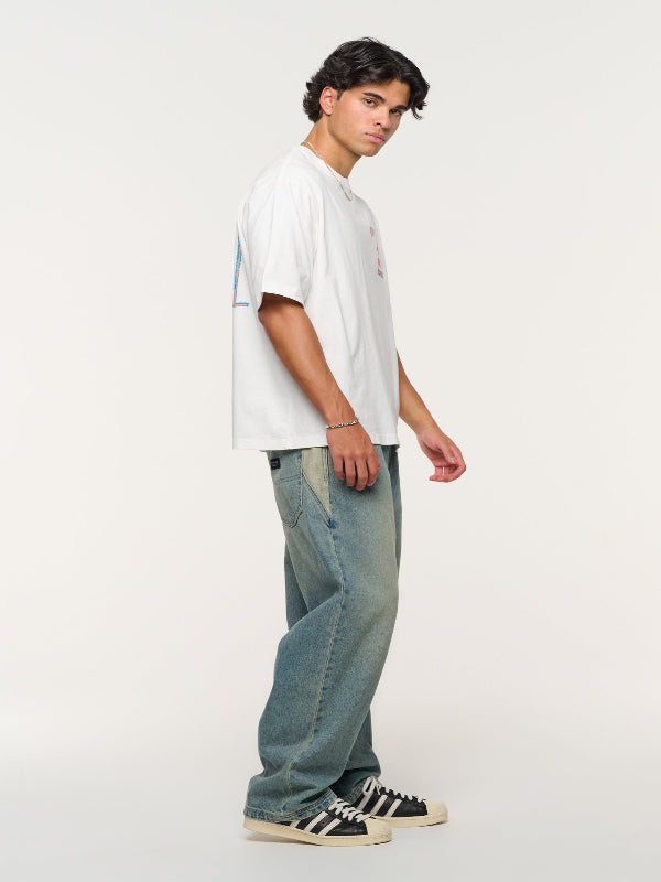 Rip Curl X Abrand Guys RC A5 Baggy Board Jeans