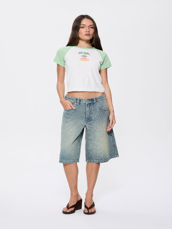 Rip Curl X Abrand RC Rash Vest Baby Tee