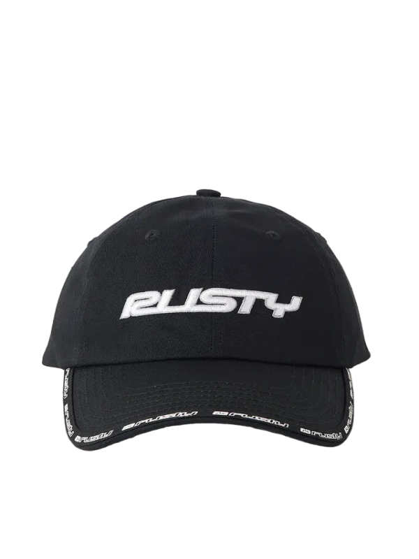 Rusty Black List Dad Cap