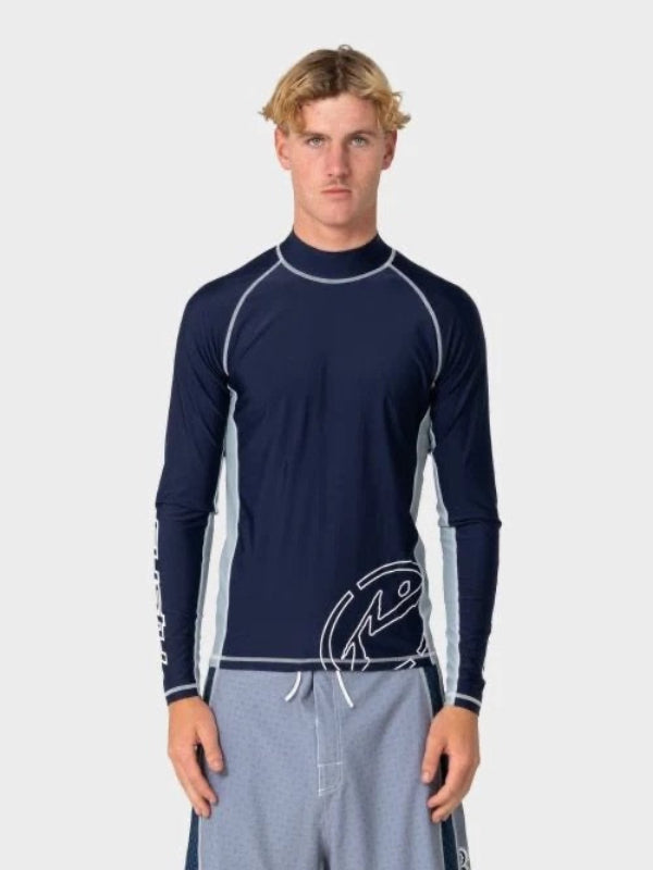 Rusty Cryo Wave Long Sleeve Surf Top