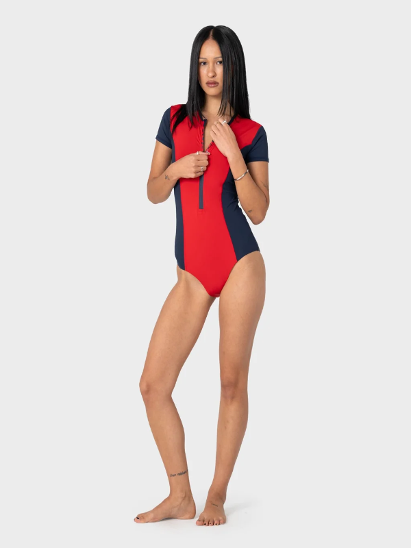 Rusty Dirt Rider Short Sleeve Surf Suit