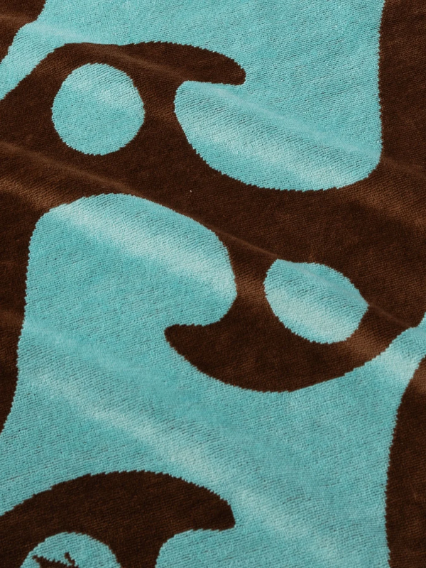 Rusty Sun Drenched Graphic Beach Towel