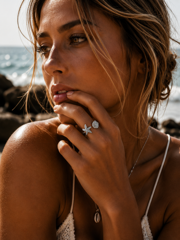 Seaside Shells Ring