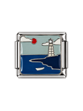 Sail Away Italian Bracelet Charm