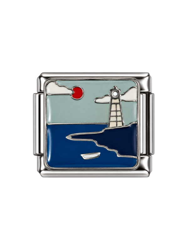 Sail Away Italian Bracelet Charm