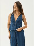 AFENDS PALMER SLEEVELESS TOP