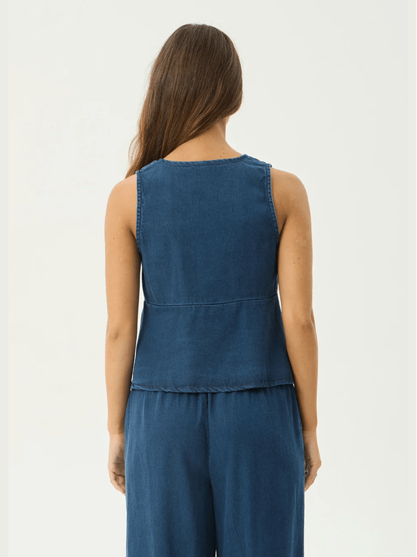 AFENDS PALMER SLEEVELESS TOP