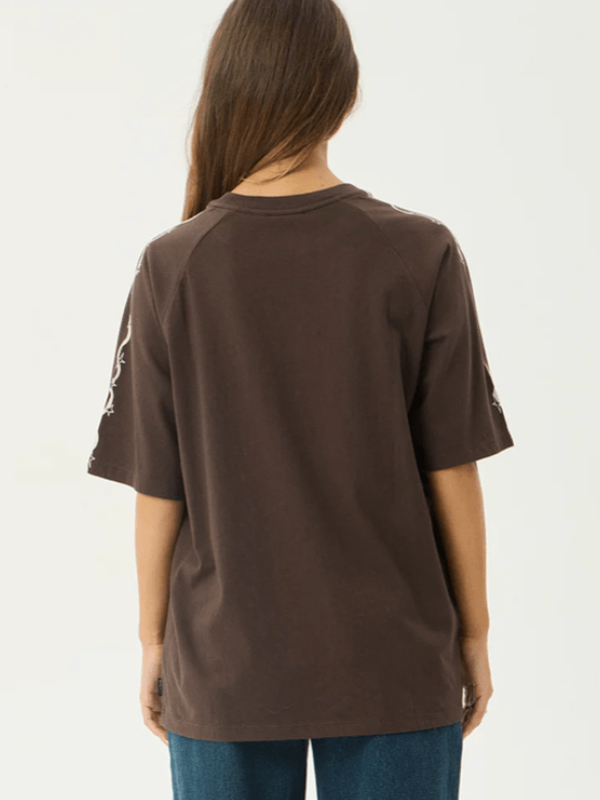AFENDS TERRA OVERSIZED RAGLAN TEE