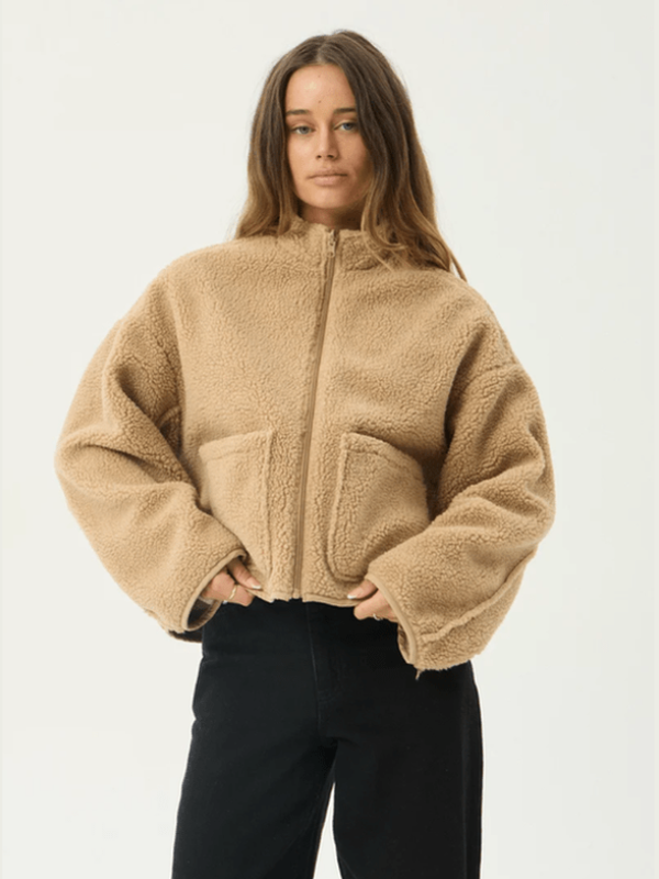 AFENDS BERLIN REVERSIBLE POLAR FLEECE JACKET