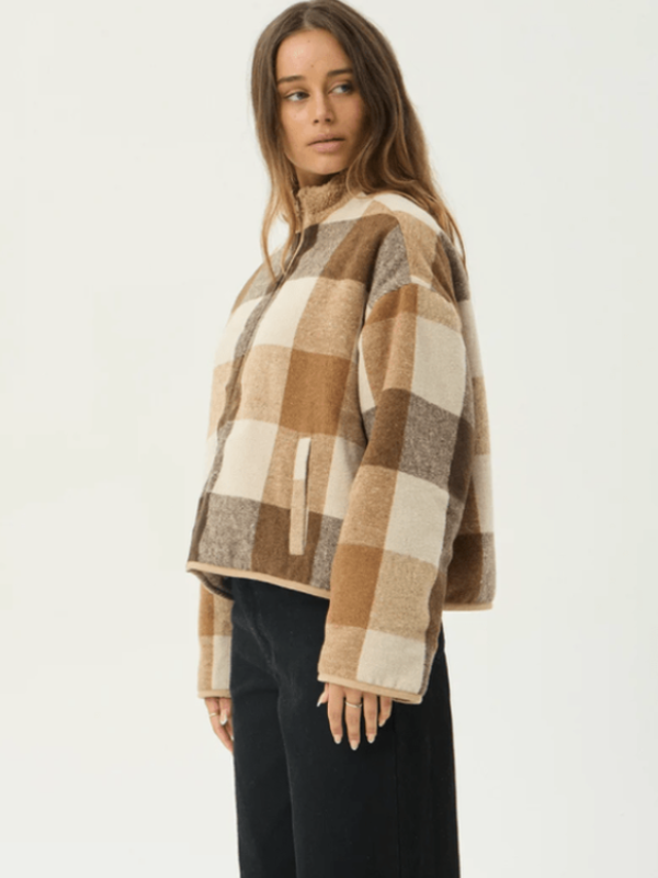 AFENDS BERLIN REVERSIBLE POLAR FLEECE JACKET