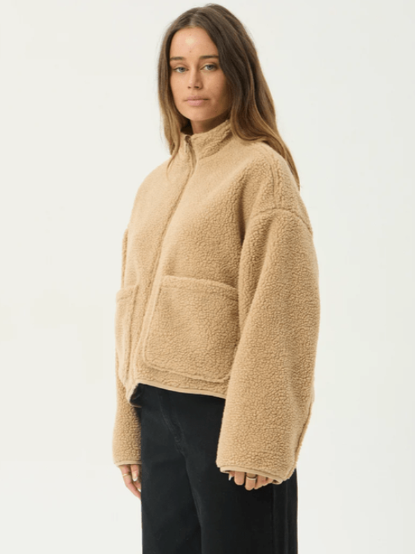 AFENDS BERLIN REVERSIBLE POLAR FLEECE JACKET