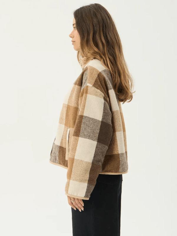 AFENDS BERLIN REVERSIBLE POLAR FLEECE JACKET
