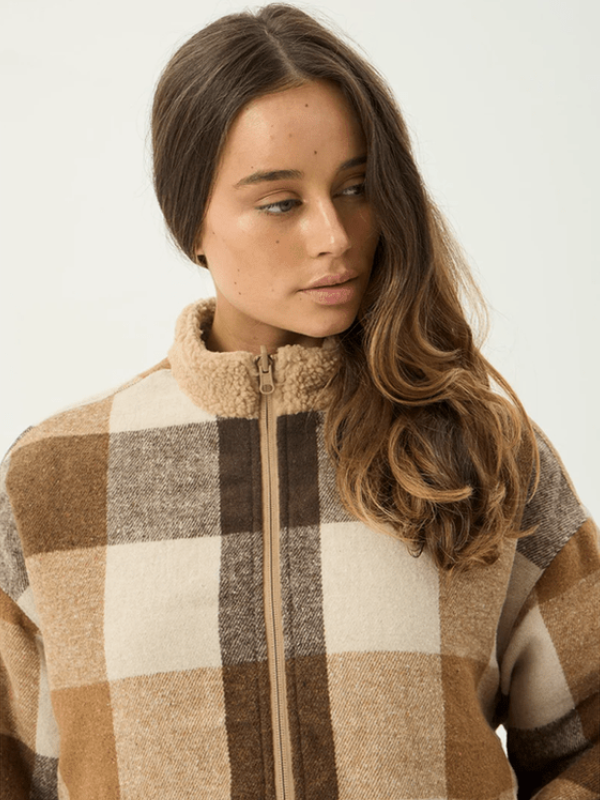 AFENDS BERLIN REVERSIBLE POLAR FLEECE JACKET