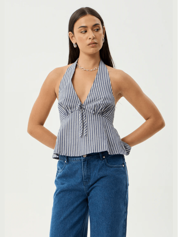 AFENDS DELTA HALTER TOP