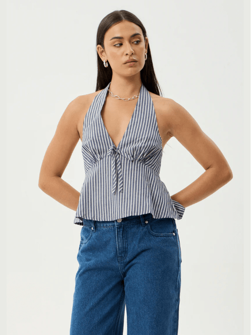 AFENDS DELTA HALTER TOP