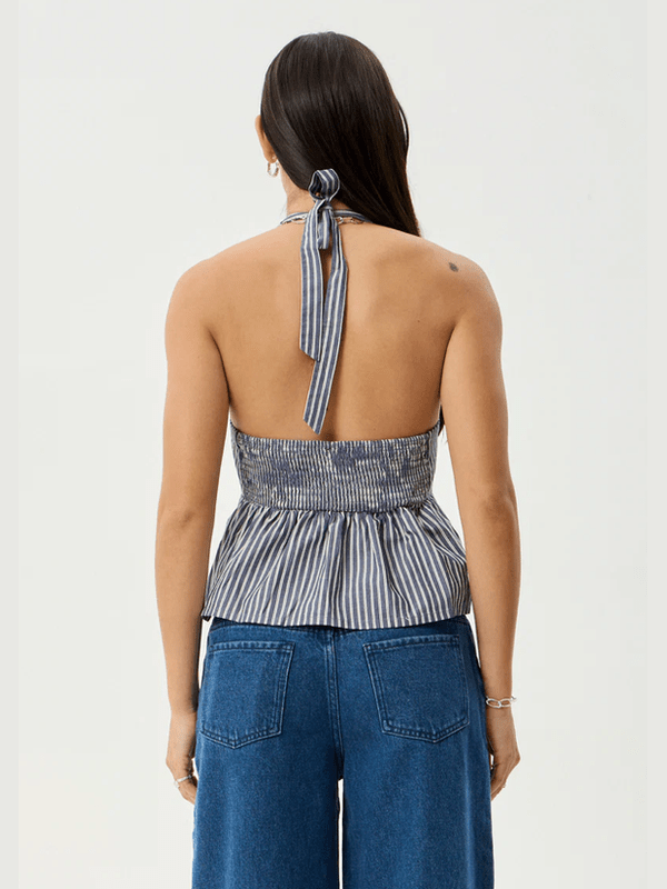 AFENDS DELTA HALTER TOP