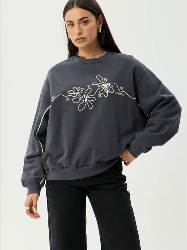 AFENDS LOCKET CREW NECK