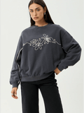 AFENDS LOCKET CREW NECK