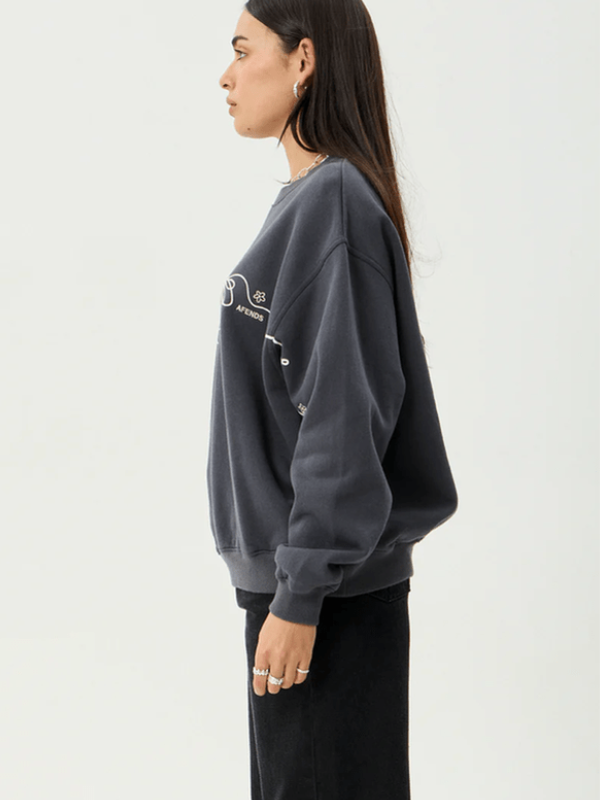 AFENDS LOCKET CREW NECK