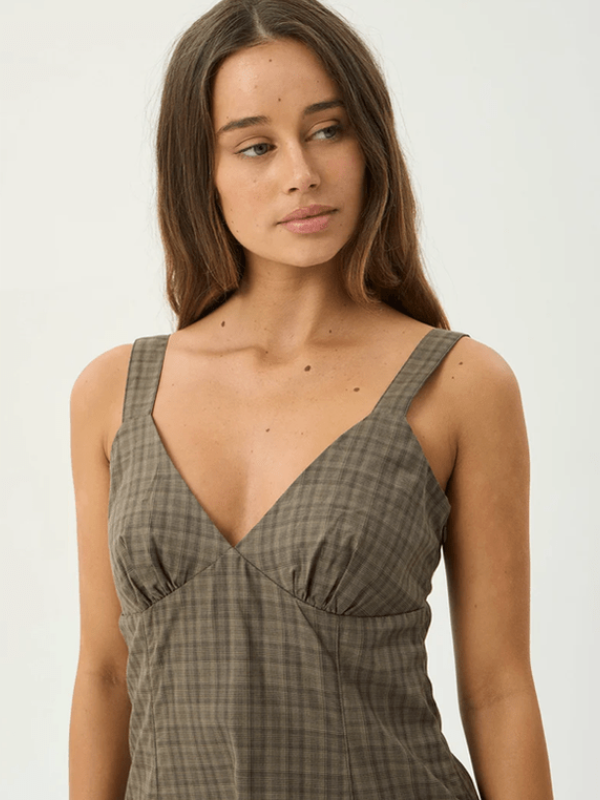 AFENDS SHADOW GERRY MINI DRESS