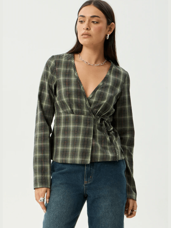 AFENDS JONAH LONG SLEEVE TOP