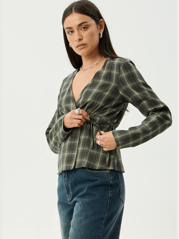AFENDS JONAH LONG SLEEVE TOP