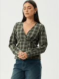 AFENDS JONAH LONG SLEEVE TOP