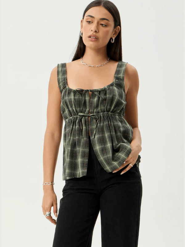 AFENDS JONAH TIE TOP