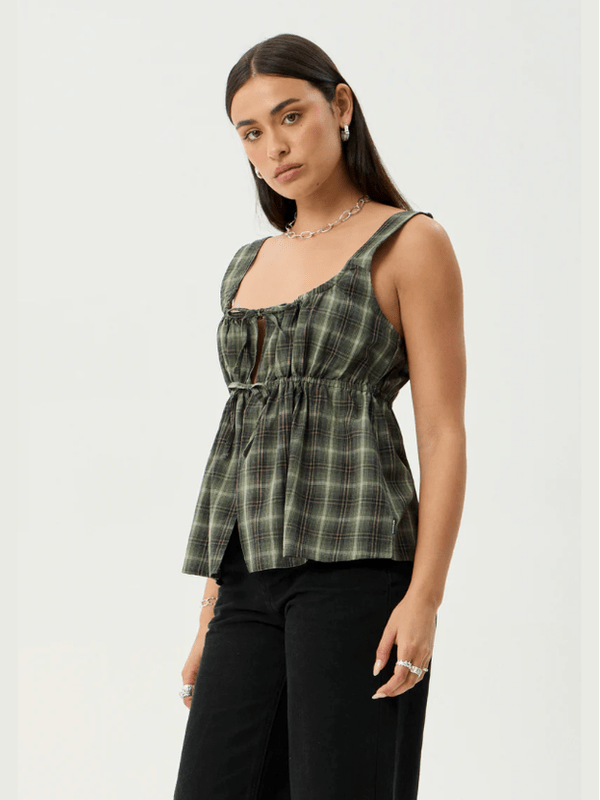 AFENDS JONAH TIE TOP