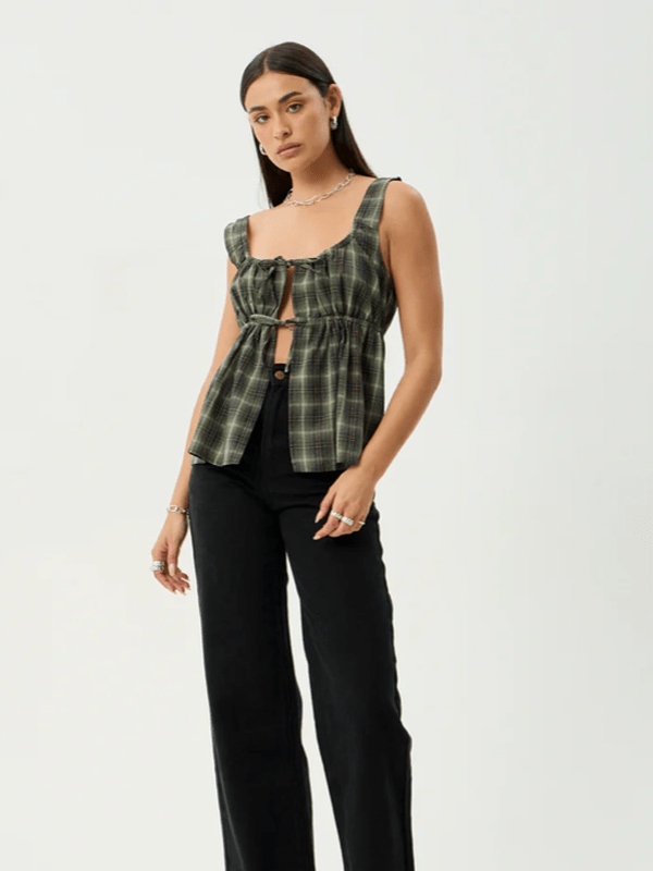 AFENDS JONAH TIE TOP