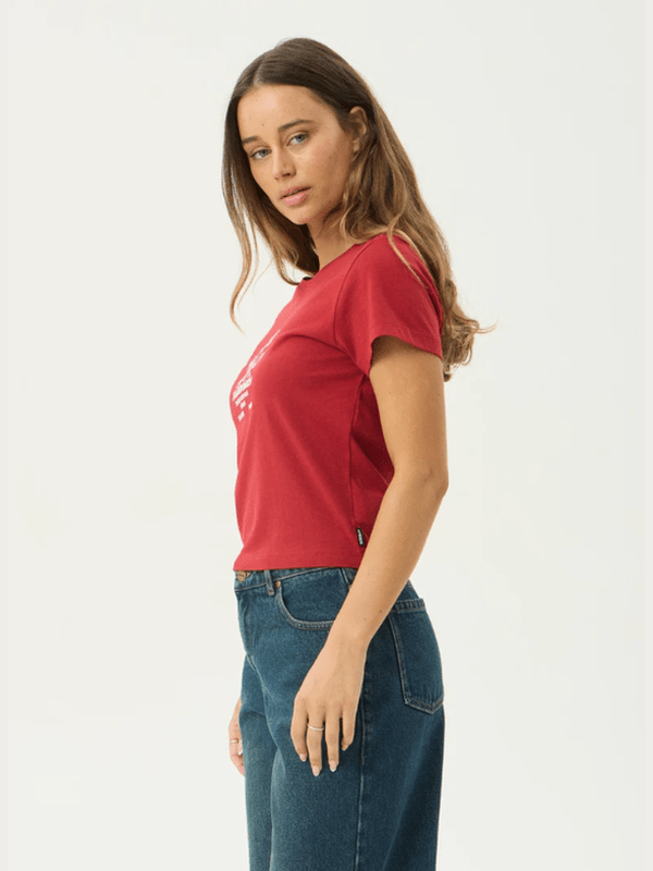 AFENDS FLOWER PATCH BABY TEE