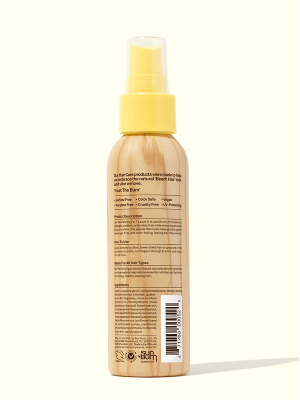 SUN BUM REVITALIZING 3 IN 1 LEAVE IN CONDITIONER