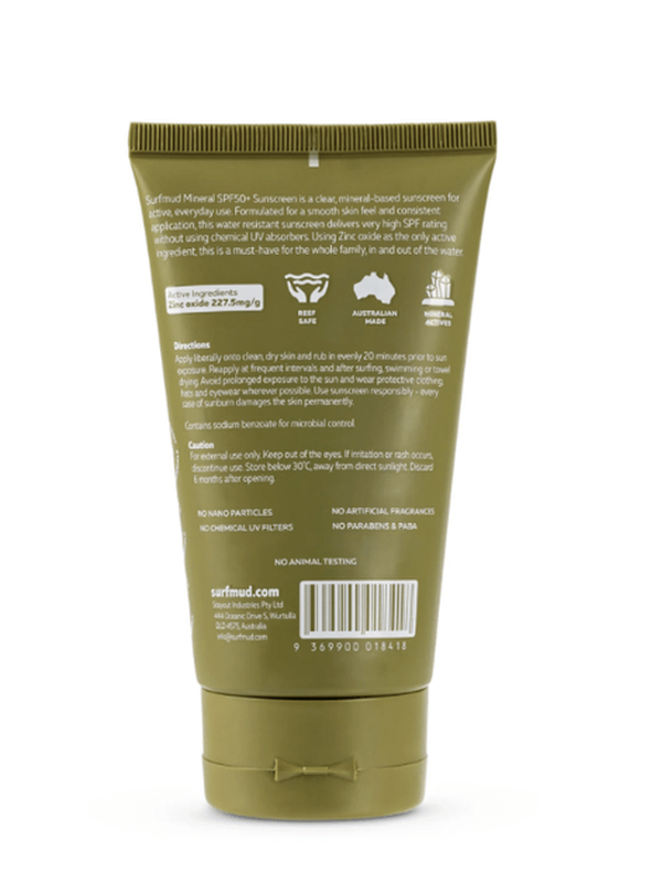 SURFMUD MINERAL SUNSCREEN SPF50+