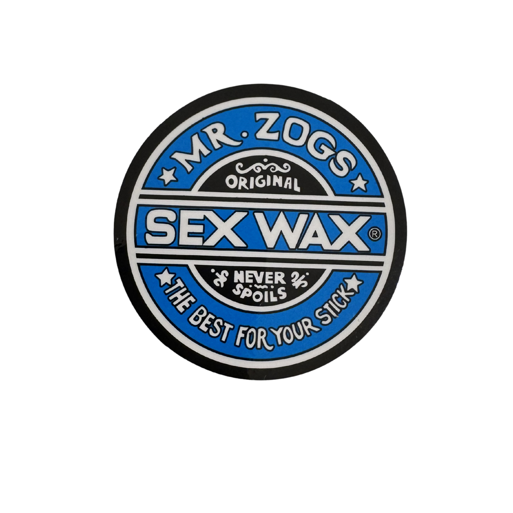 SEX WAX CIRCLE STICKER