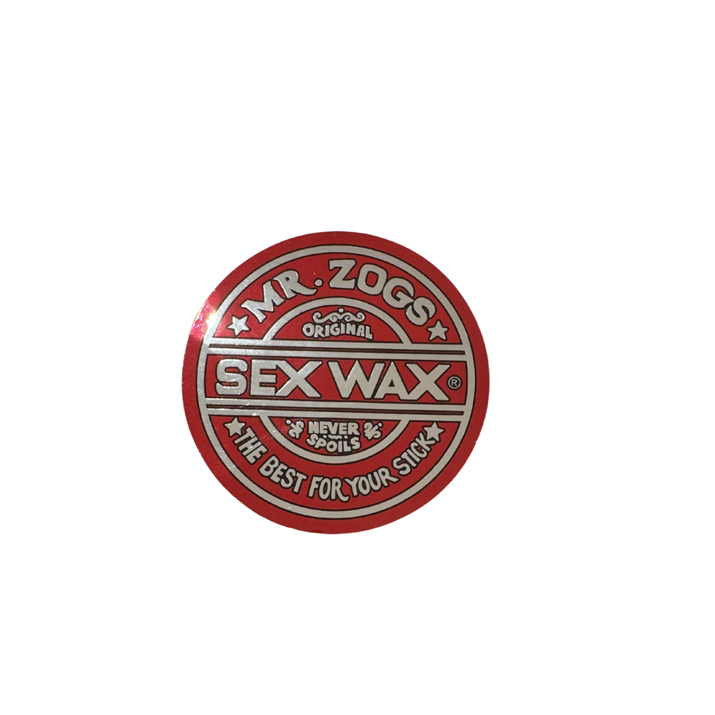 SEX WAX CIRCLE STICKER