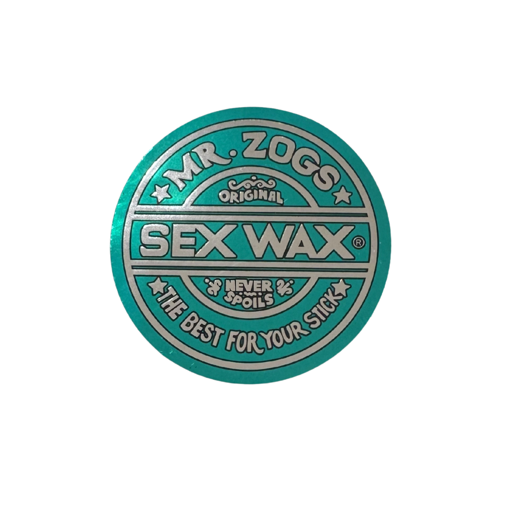 SEX WAX CIRCLE STICKER