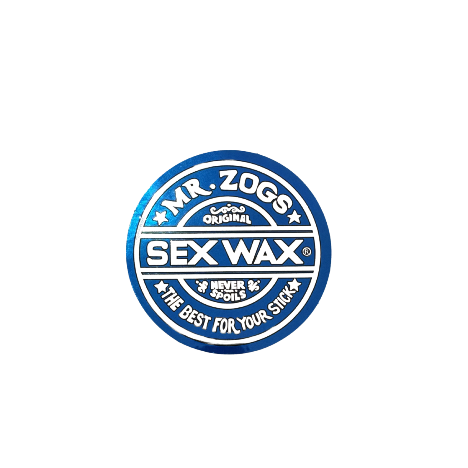 SEX WAX CIRCLE STICKER