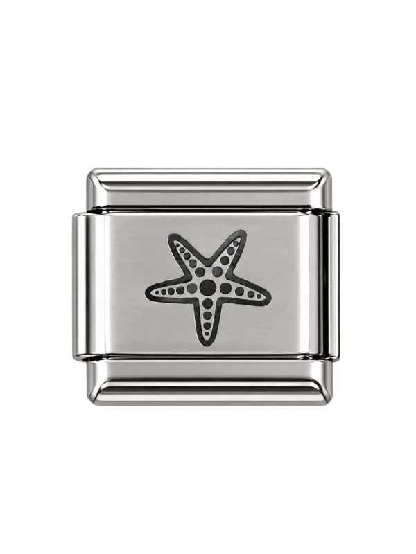 Tidal Starfish Italian Bracelet Charm