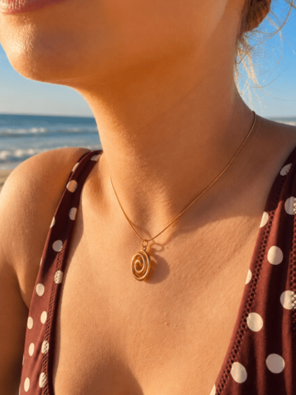 SEABREEZE SPIRAL NECKLACE