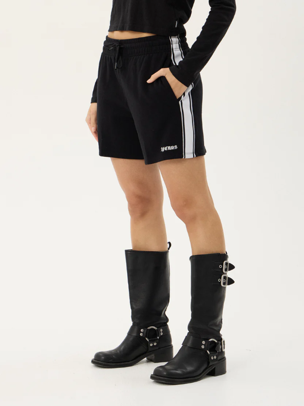 Afends Katelyn Fleece Short women's heavyweight fleece shorts with a relaxed fit for everyday comfort.