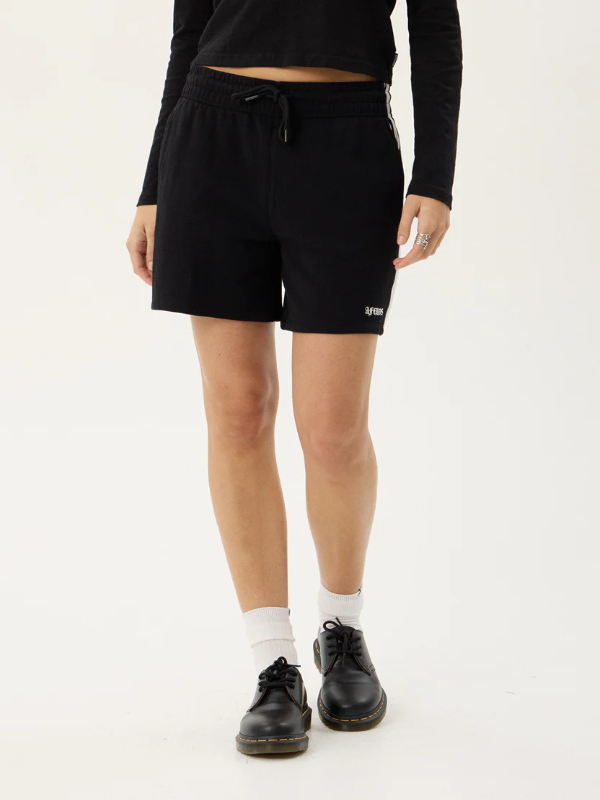 Afends Katelyn Fleece Short women's heavyweight fleece shorts with a relaxed fit for everyday comfort.