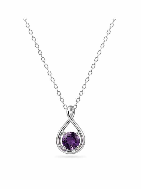 SOL GLOW MAUVE NECKLACE