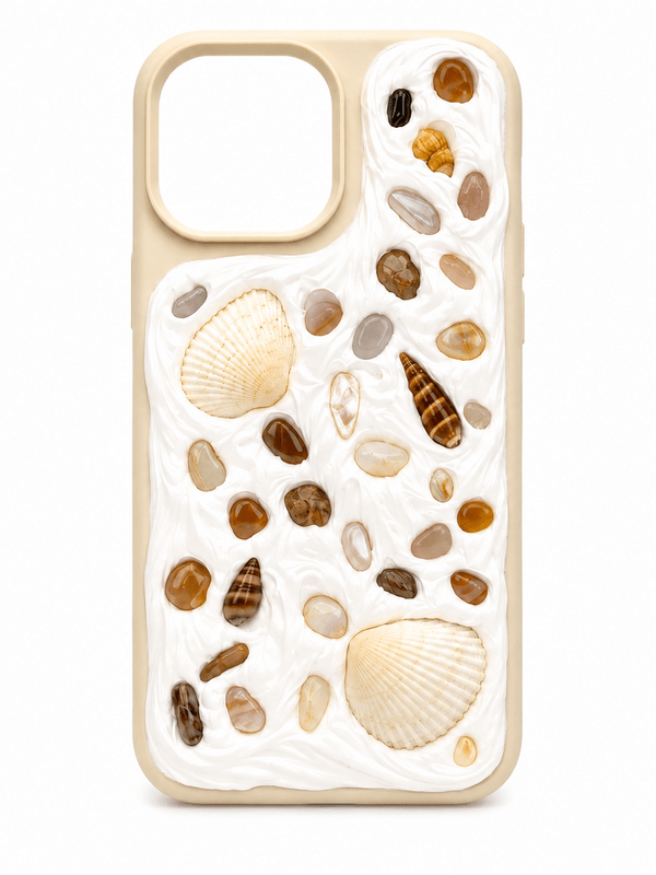 COASTAL HANDMADE SHELL IPHONE 17 AIR PHONE CASE