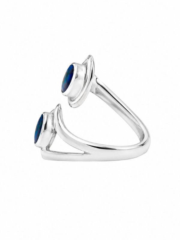 Blue Paua Abalone Ocean Ring