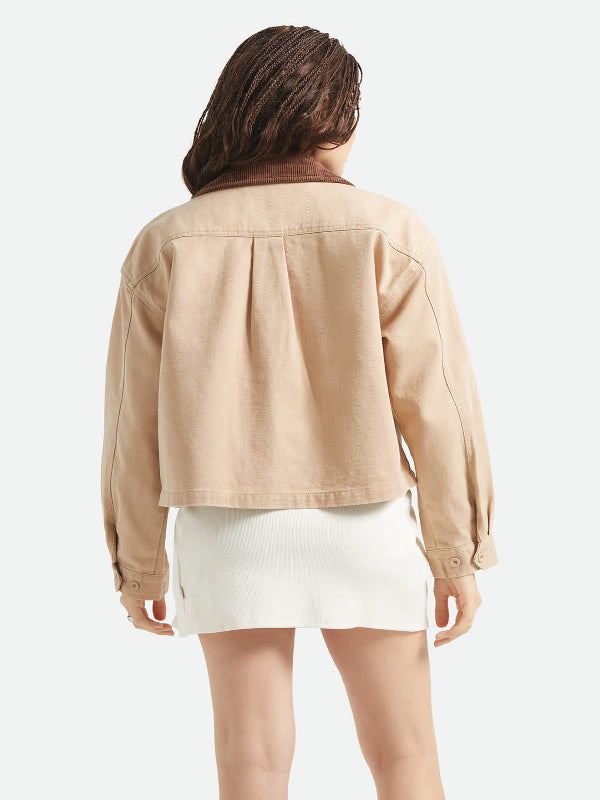 BRIXTON UTOPIA PATCHWORK OVERSHIRT