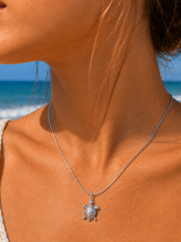 SEAKEEPER TURTLE NECKLACE