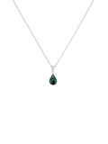 Handmade abalone shell necklace featuring natural iridescent shell detailing and a coastal-inspired design.